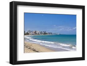 View of San Juan and Ocean, Puerto Rico-Massimo Borchi-Framed Photographic Print