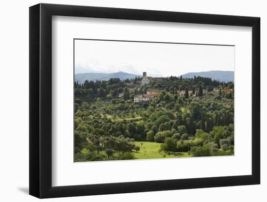 View of San Miniato from Forte Belvedere-Guido Cozzi-Framed Photographic Print