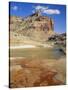 View of San Rafael Swell with Iron-Stained River, Utah, USA-Scott T. Smith-Stretched Canvas