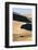 View of sand dunes in desert habitat, Khongoryn Els Sand Dunes, Southern Gobi Desert, Mongolia-David Tipling-Framed Photographic Print