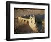 View of Sandcastle on Beach-David Barnes-Framed Photographic Print