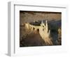 View of Sandcastle on Beach-David Barnes-Framed Photographic Print