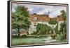 View of Sandford Manor House, Waterford Road, Chelsea, 1869-Waldo Sargeant-Framed Stretched Canvas