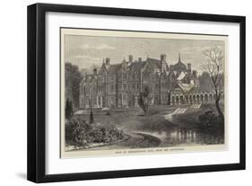 View of Sandringham Hall from the South-West-null-Framed Giclee Print
