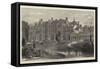 View of Sandringham Hall from the South-West-null-Framed Stretched Canvas