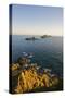 View of Sanguinaires Islands from Parata Point, Ajaccio, Corsica, France-Massimo Borchi-Stretched Canvas