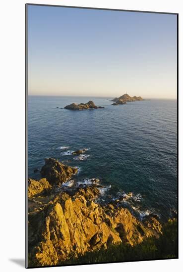 View of Sanguinaires Islands from Parata Point, Ajaccio, Corsica, France-Massimo Borchi-Mounted Photographic Print