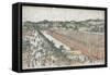 View of Sanj?sangend? in Ky?to-Toyoharu Utagawa-Framed Stretched Canvas