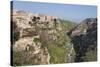 View of Sant'Agostino Convent in the Sassi Area of Matera and Ravine, Basilicata, Italy, Europe-Martin Child-Stretched Canvas