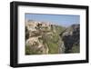 View of Sant'Agostino Convent in the Sassi Area of Matera and Ravine, Basilicata, Italy, Europe-Martin Child-Framed Photographic Print