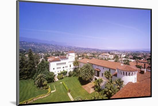 View of Santa Barbara-null-Mounted Photographic Print