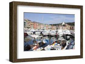 View of Santa Margherita, Liguria, Italy, Mediterranean, Europe-Oliviero Olivieri-Framed Photographic Print