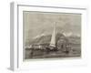 View of Santa Maura, Destroyed by an Earthquake-null-Framed Giclee Print