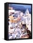 View of Santorini, Greece-Peter Adams-Framed Stretched Canvas