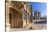 View of Saturday Market Place and King's Lynn Minster (St. Margaret's Church), Kings Lynn, Norfolk-Frank Fell-Stretched Canvas