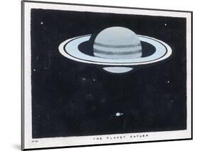 View of Saturn-Charles F. Bunt-Mounted Art Print