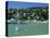 View of Sausalito on the San Francisco Bay, California, USA-Fraser Hall-Stretched Canvas