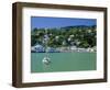 View of Sausalito on the San Francisco Bay, California, USA-Fraser Hall-Framed Photographic Print