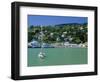 View of Sausalito on the San Francisco Bay, California, USA-Fraser Hall-Framed Photographic Print