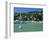 View of Sausalito on the San Francisco Bay, California, USA-Fraser Hall-Framed Photographic Print