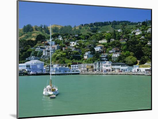 View of Sausalito on the San Francisco Bay, California, USA-Fraser Hall-Mounted Photographic Print