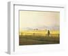 View of Schmiedebergerkamm, circa 1837-Caspar David Friedrich-Framed Giclee Print