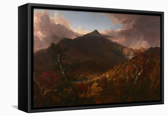 View of Schroon Mountain, Essex County, New York, after a Storm, 1838 (Oil on Canvas)-Thomas Cole-Framed Stretched Canvas