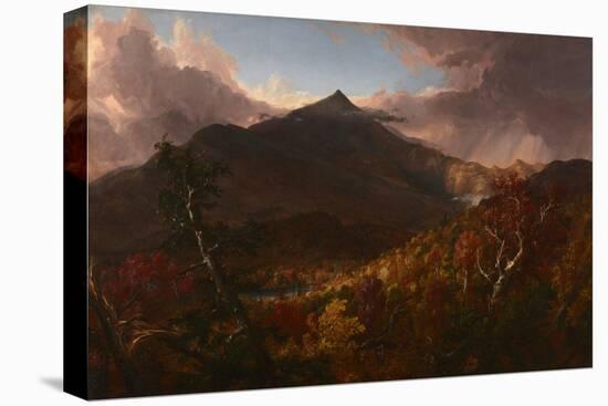 View of Schroon Mountain, Essex County, New York, after a Storm, 1838 (Oil on Canvas)-Thomas Cole-Stretched Canvas