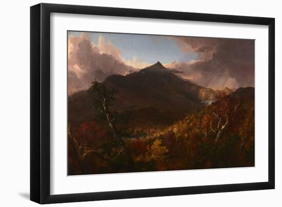 View of Schroon Mountain, Essex County, New York, after a Storm, 1838 (Oil on Canvas)-Thomas Cole-Framed Giclee Print