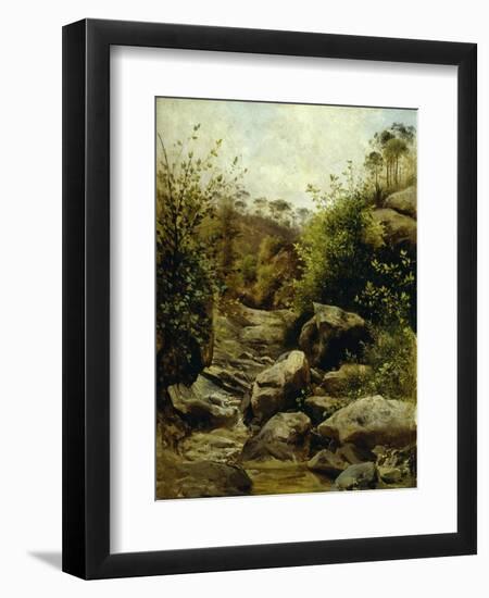 View of Scopeti Through Rocks-Carlo Ademollo-Framed Giclee Print