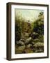 View of Scopeti Through Rocks-Carlo Ademollo-Framed Giclee Print