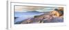 View of sea coastline, Sea of Cortez, Cabo Pulmo, Baja California Sur, Mexico-Panoramic Images-Framed Photographic Print