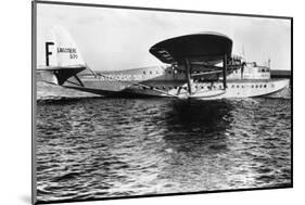 View of Seaplane Lieutenant De Vaisseau Paris-null-Mounted Photographic Print