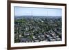 View of Seattle and Radio Towers from Space Needle-Nosnibor137-Framed Photographic Print