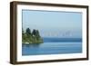 View of Seattle from Bainbridge (Island) Ferry, Washington, Usa-Natalie Tepper-Framed Photo