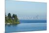 View of Seattle from Bainbridge (Island) Ferry, Washington, Usa-Natalie Tepper-Mounted Photo