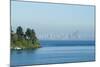 View of Seattle from Bainbridge (Island) Ferry, Washington, Usa-Natalie Tepper-Mounted Photo