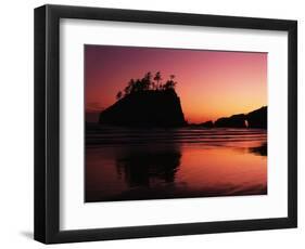 View of Second Beach, Olympic National Park, Washington State, USA-Stuart Westmorland-Framed Photographic Print