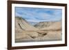 View of Sedimentary Layers from Cape Hay, Bylot Island, Nunavut, Canada, North America-Michael Nolan-Framed Photographic Print