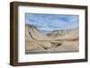 View of Sedimentary Layers from Cape Hay, Bylot Island, Nunavut, Canada, North America-Michael Nolan-Framed Photographic Print