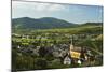 View of Senheim and Moselle River (Mosel), Rhineland-Palatinate, Germany, Europe-Jochen Schlenker-Mounted Photographic Print