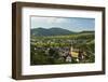 View of Senheim and Moselle River (Mosel), Rhineland-Palatinate, Germany, Europe-Jochen Schlenker-Framed Photographic Print