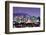 View of Seoul, South Korea at Night.-SeanPavonePhoto-Framed Photographic Print