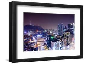 View of Seoul, South Korea-SeanPavonePhoto-Framed Photographic Print