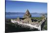 View of Sevanavank Monastic Complex with Surb Arakelots Church-null-Stretched Canvas