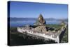 View of Sevanavank Monastic Complex with Surb Arakelots Church-null-Stretched Canvas