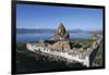 View of Sevanavank Monastic Complex with Surb Arakelots Church-null-Framed Giclee Print