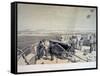 View of Sevastopol from the Sea, 1855-William Simpson-Framed Stretched Canvas