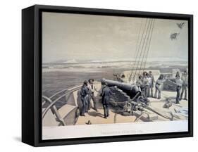View of Sevastopol from the Sea, 1855-William Simpson-Framed Stretched Canvas