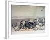 View of Sevastopol from the Sea, 1855-William Simpson-Framed Giclee Print